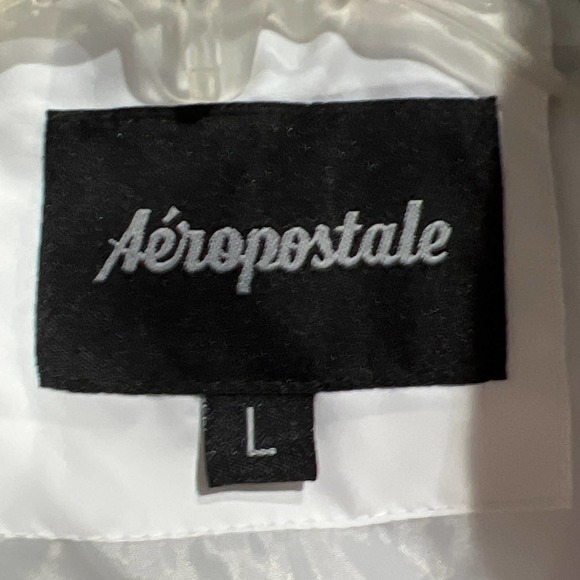 Aeropostale Hooded Puffer Jacket Unisex, Size Large - Picture 9 of 10